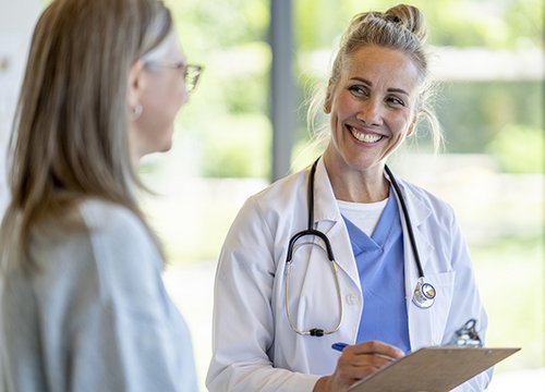 Doctor Meeting with a Patient