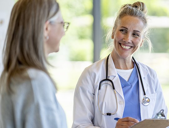 Doctor Meeting with a Patient
