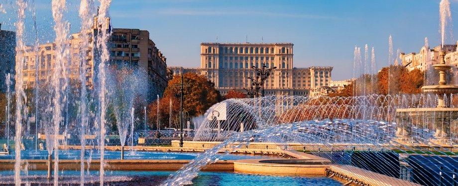 Tourist attraction of Bucharest, Romania