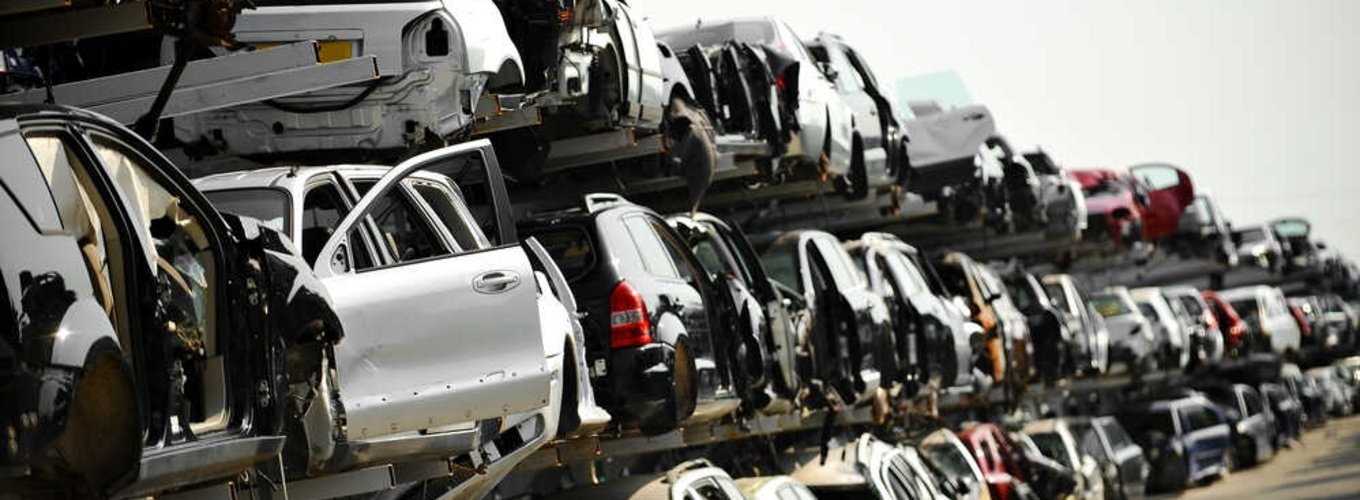 Zezłomowane pojazdy